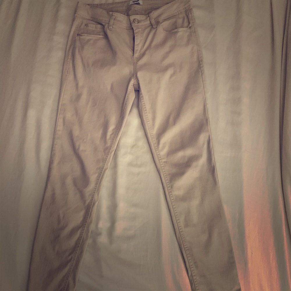Kenzie light tan skinny pants